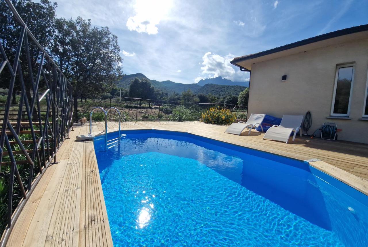 Domaine U Filanciu - Casa Chiara - Centru Di Corsica Βίλα Moltifao Εξωτερικό φωτογραφία